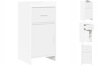 Sideboard Wohnzimmer Anrichte Schrank Lowboard Weiß 40X36X80 Cm Holzwerkstoff