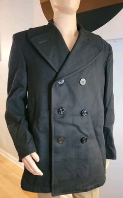 Sterlingwear Of Boston Quarterdeck DSCP Wool Peacoat 44R US Navy