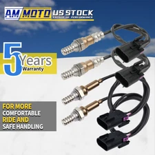 4X Up+Downstream Oxygen Sensor For Hyundai Sonata 3.3L Kia Sedona 3.8L 2006-2010