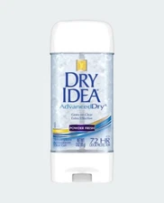 3 PACK  Dry Idea Advanced Dry Clear Gel Deodorant, Powder Fresh, 3 Oz