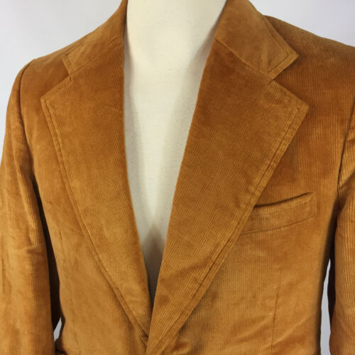 Vintage 1970s Corduroy Blazer Suit Jacket Sport Coat Disco Vintage 1970s Corduroy Blazer Suit Jacket Sport Coat Disco