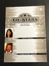 2013 Leaf Pop Century SILVER PROOF MISSING AUTO & #/25 Katey Sagal Mark Boone Jr