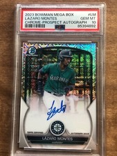 Lazaro Montes #BMA-LM Prices | 2023 Bowman Chrome Prospect Mega