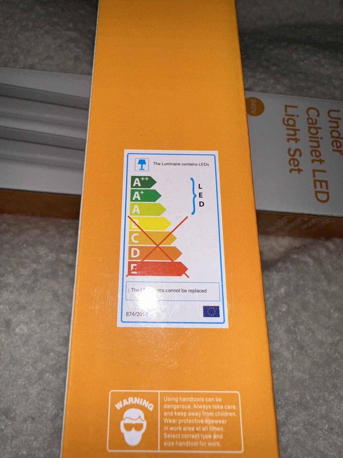 2 x 2pc Link Under Light Set 5W LED Ultra Slim Kitchen Worktop