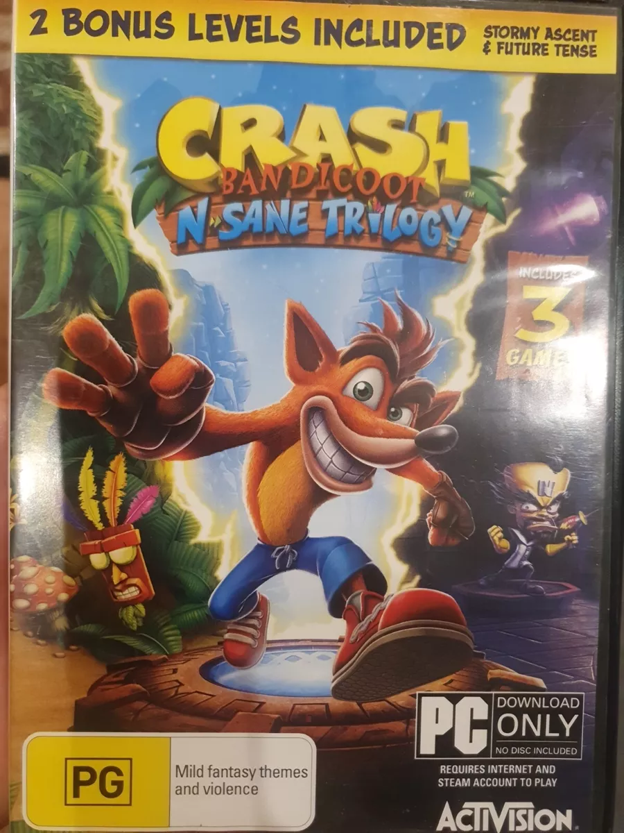 Como baixar e Instalar CRASH:N TRILOGY(REMASTERED) Para PC - 2018 