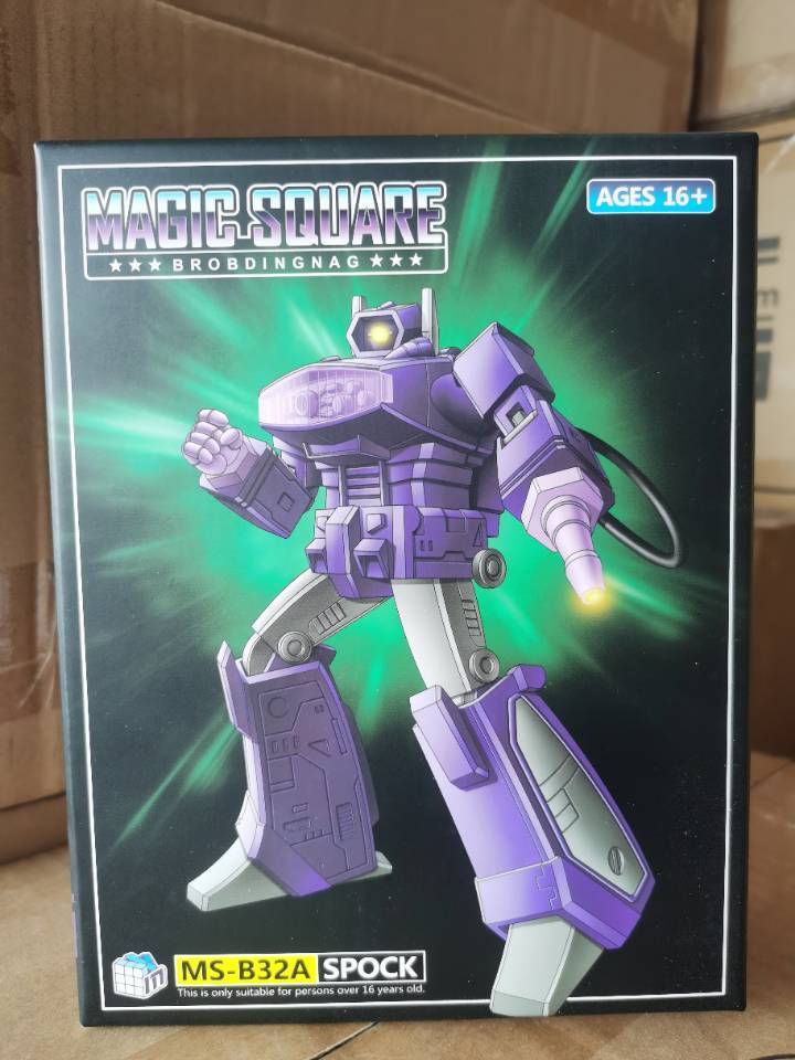 In Stock New Magic Square MS-B32A Shockwave Spock Recolor Version