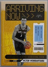 2023-24 Panini NBA Hoops Winter Arriving Now #26 VICTOR WEMBANYAMA RC Spurs