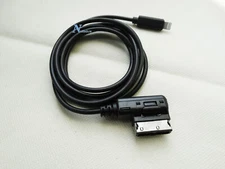 For Mercedes-Benz MMI AMI Music Interface AUX Cable Adapter iPhone 14 13 12 11 X