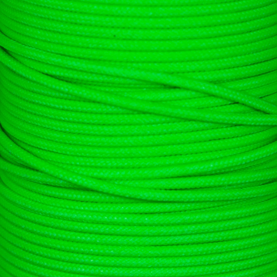 1', 3', 5', 10', 25', 50', 100' Flo Green D Loop BCY # 24 Rope Material