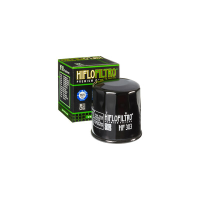 Filtro De Aceite Hiflofiltro HF196 Para Kawasaki ER-6F, EX650, 2009-2012, Acero, Hecho En Tailandia