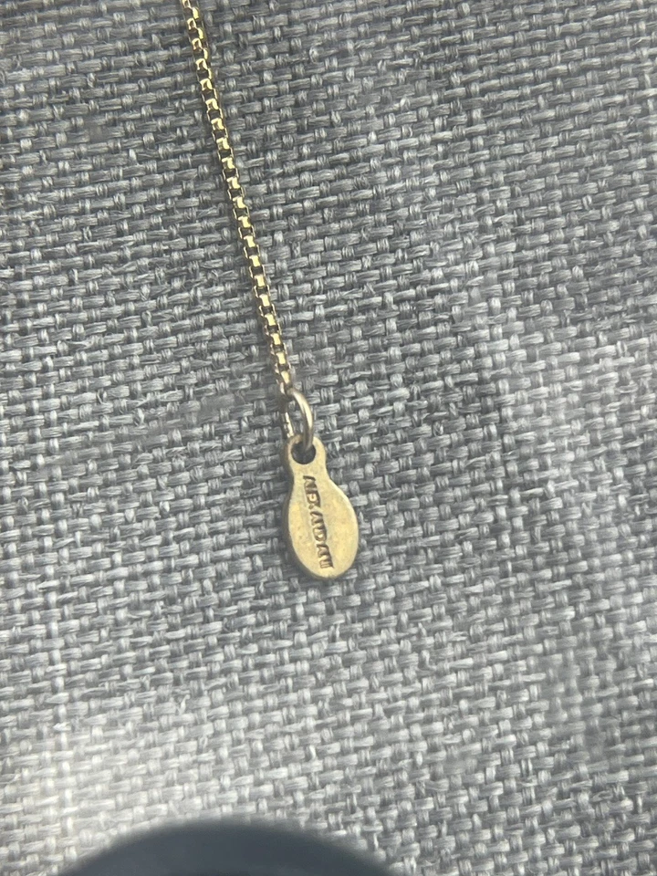 Alex Ani 14kt Placa Oro Plata 925 Jaspe Rojo Colgante Collar Ajustable #72 Foto 4 de 4