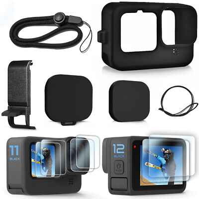 Silikon Schutzhülle für GoPro Hero 12/11/10/9 Hülle Silicone Protective Case DE