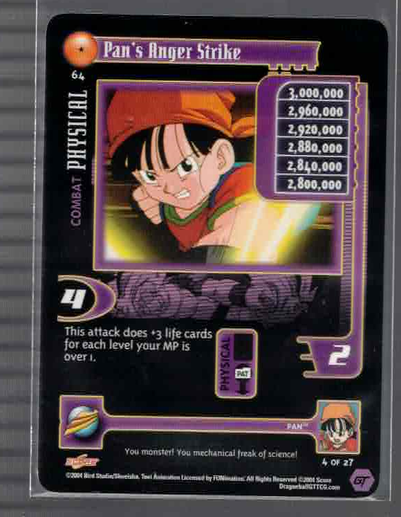 2004 Dragonball GT TCG: Baby Saga Pan's Anger Strike #64 | eBay