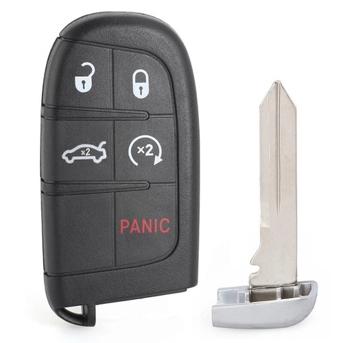 PARA CHRYSLER 300 2019-2023 LLAVE DE ARRANQUE REMOTO 5 botones FOB 68394191AA M3M-40821302 - Imagen 3 de 4