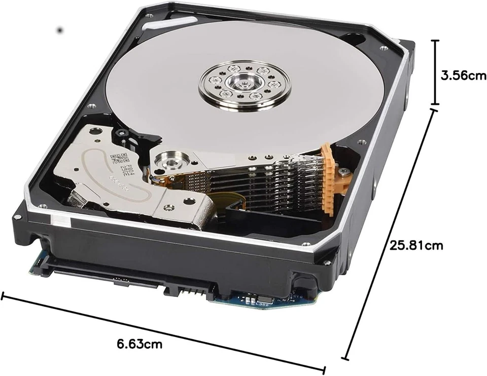Toshiba N300 12TB NAS HDD 512MB Cache – Reliable Storage for RAID & NAS Systems - Image 2 of 4