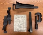Vintage Hot Wheels G-Force Stunt Set BLACK PART Clamp Jump Catch Ramp Manual etc