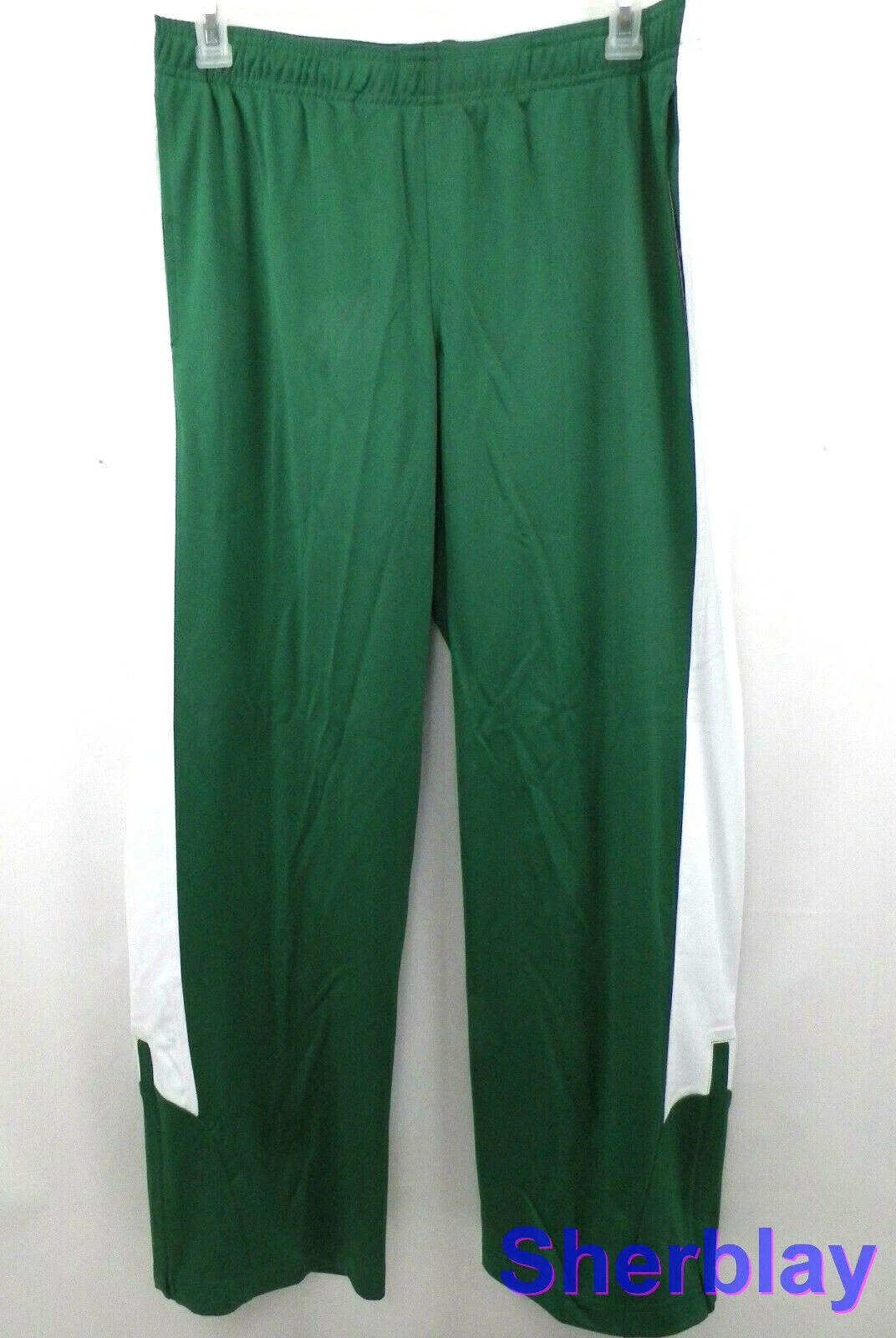 Team 365 Women's Elite Performance Fleece Pant TT44W Forest Green / White 2XL