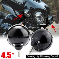 Black 4.5 LED Auxiliary Spot Passing Fog Ligh...