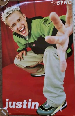 Vintage NSYNC 1998 Winterland Poster Justin Timberlake 22x34 | eBay