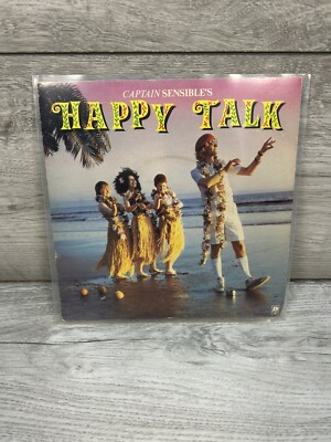 CAPTAIN SENSIBLE Happy Talk 1982 UK 7'' vinyl single original 45 Damned