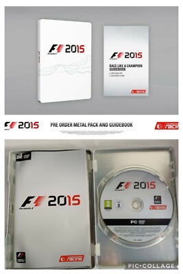 F1 2015 PC - Metall Case Edition mit Spiel & Reiseführern / Formel 1 2015