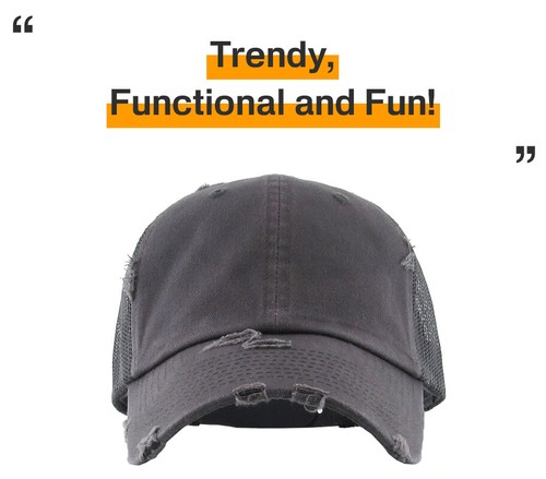 Vintage Distressed Mesh Back Dad Hat Baseball Cap Unconstructed - Imagen 25 de 115