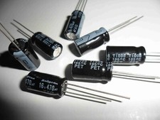12 x 470uF 16V 105c Rubycon LOW ESR Capacitor YXG 8x16mm (12 pcs) NEW