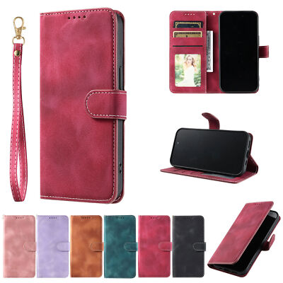 Leather Strap Wallet Phone Case for Samsung A56 A36 A26 A16 A06 A55 A13 A24 A34