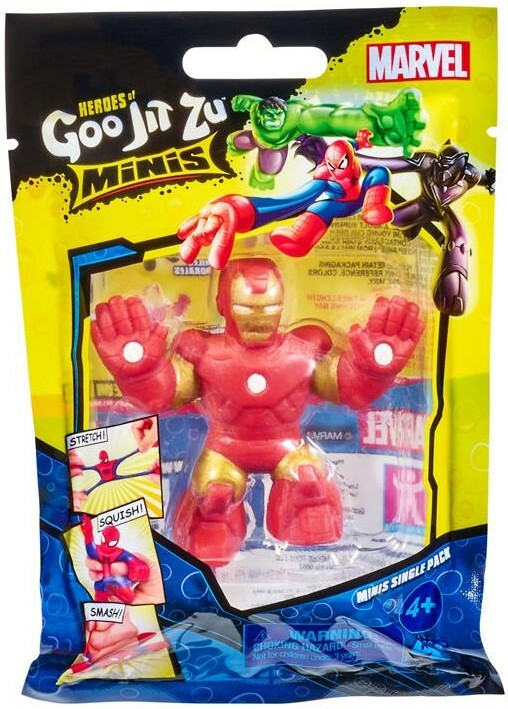 Heroes of Goo Jit Zu Paquete de héroes de arvel con áquina de Guerra