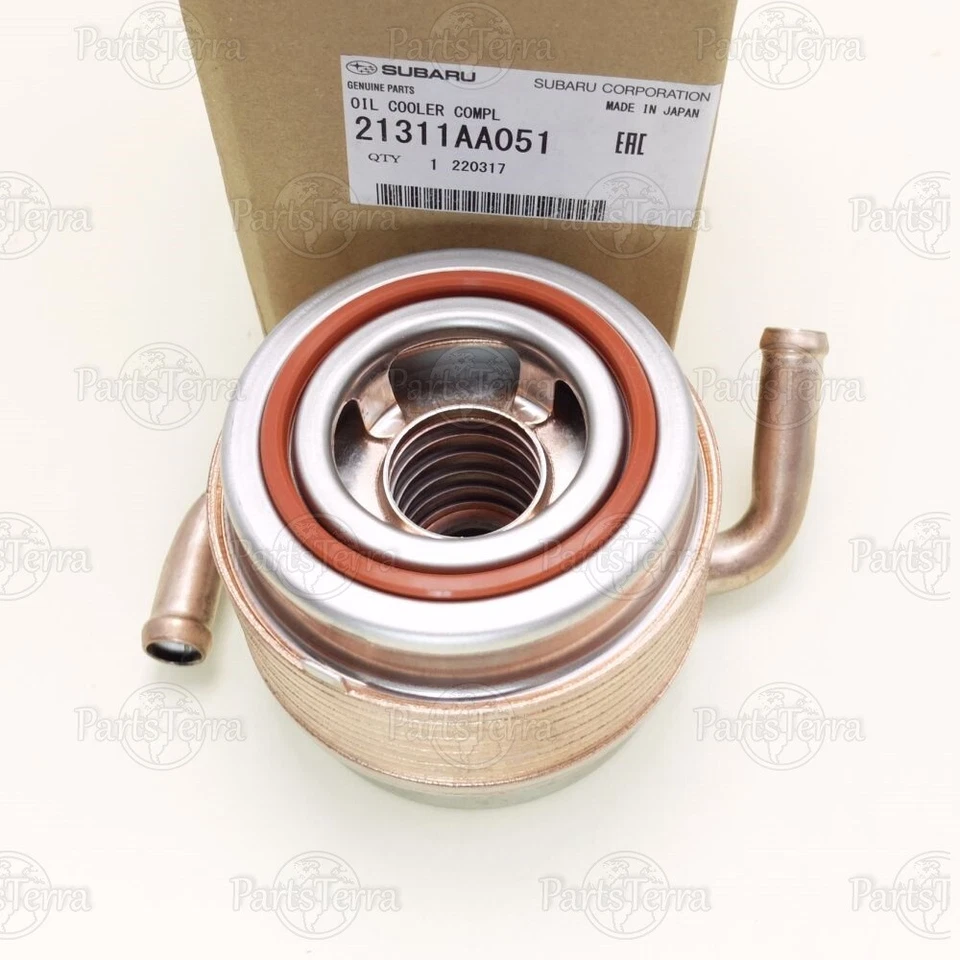 Genuine OEM Subaru Impreza WRX Engine Oil Cooler EJ257 Turbo Engines 21311AA051 - Image 2 of 4