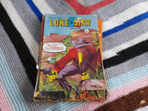 Lone Star Magazine Comic Number 3 Vol 7 March 1961 Davenport Askew Box 15 - Afbeelding 1 van 4