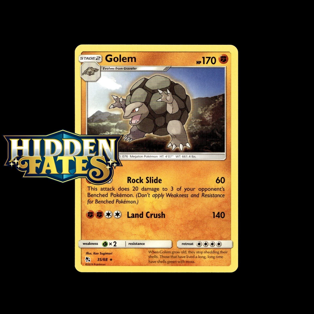 Golem Pokémon TCG Cards for sale