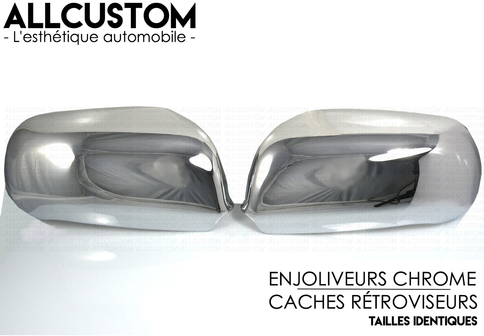 Coque de rétroviseur chromée pour Audi A3 8L A4 B5 A6 C5 avec design élégant et finition miroir