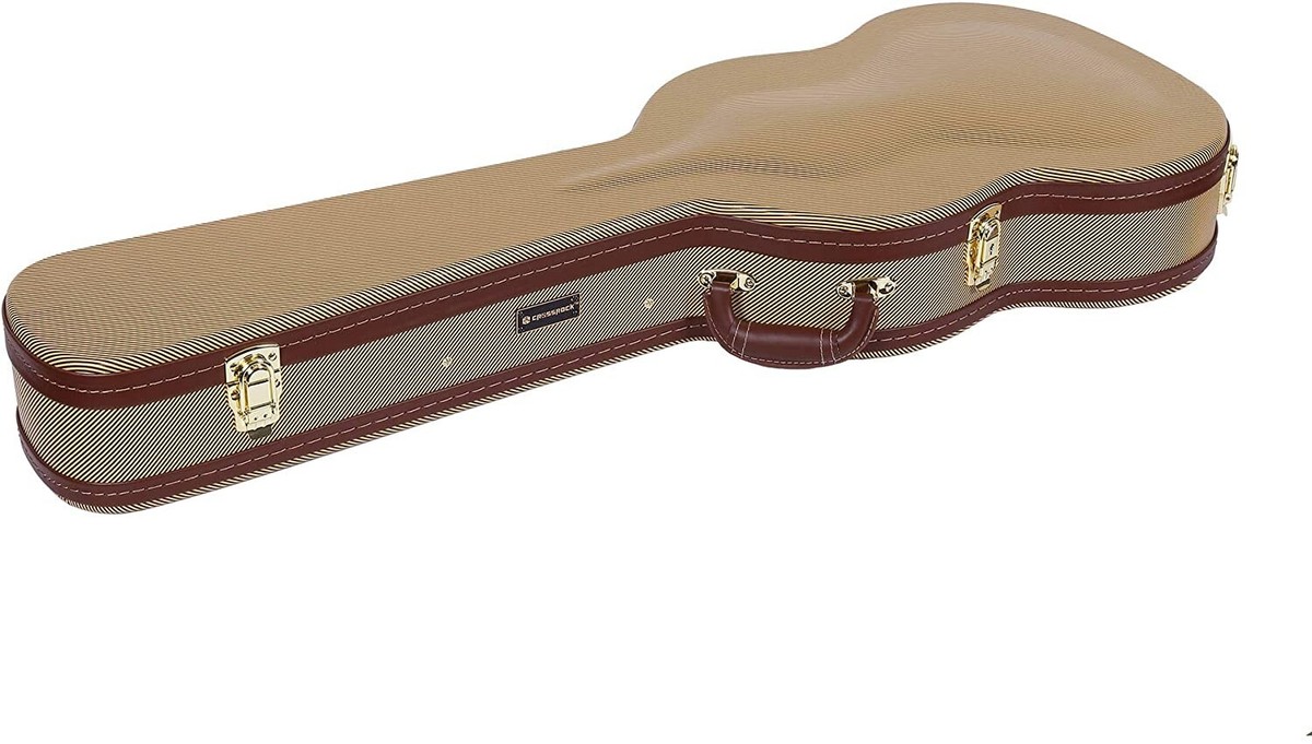 Crossrock Vintage Hard Case for Gibson SG and Similar Style