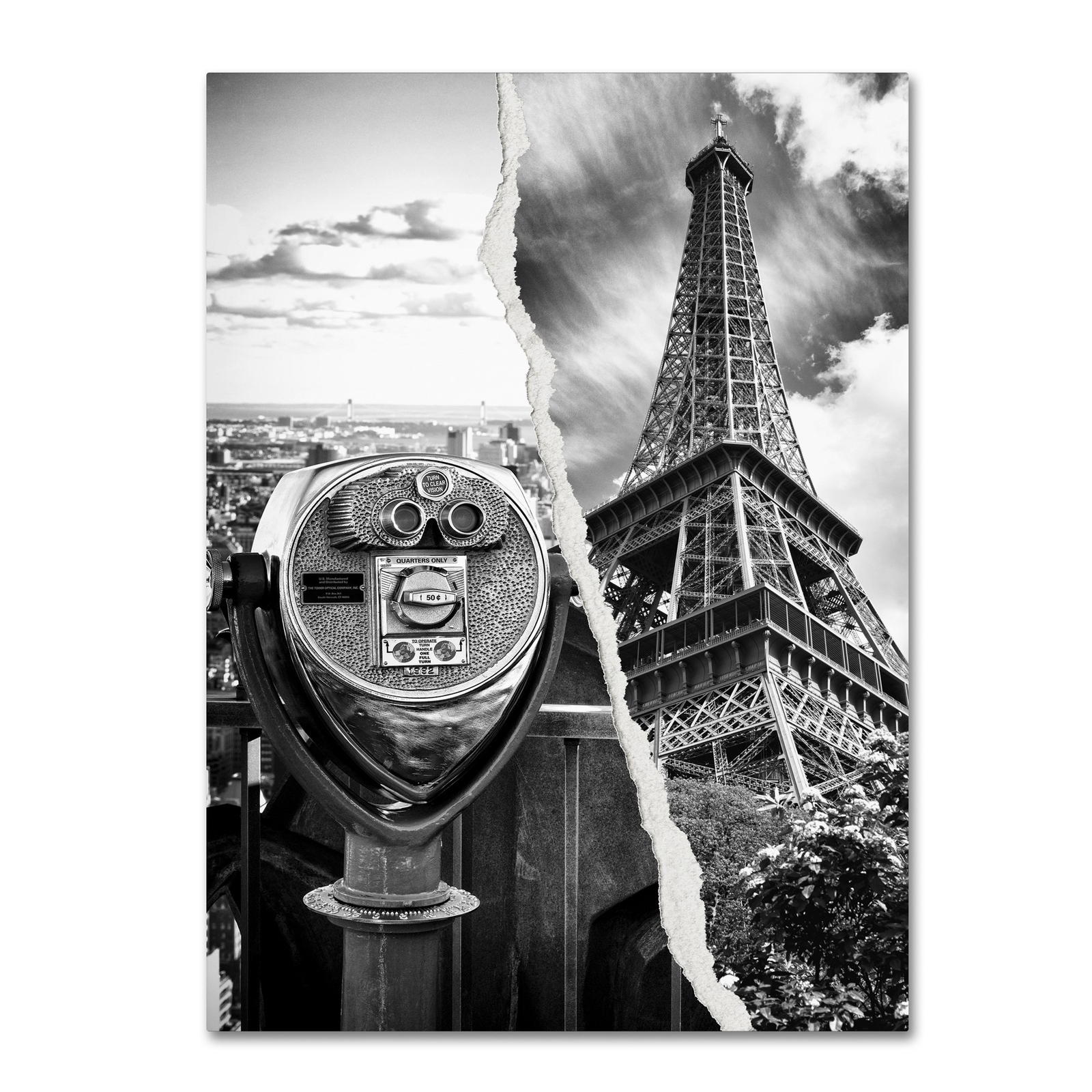 Looking Away by Philippe Hugonnard Wall Decor, 24 by 32
