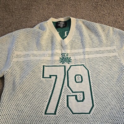 Y＆Y L/S FOOTBALL SHIRTS 勢喜遊 Unisex Si Tu Veux Cream And Green Casual Fly XL Football Jersey (A