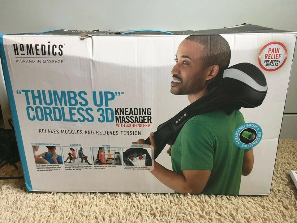 Cordless Neck and Shoulder Massager with Heat