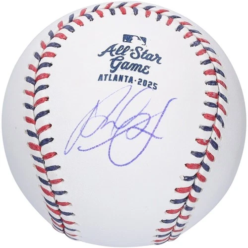 Paul Skenes Pirates Signed 2025 All Star Game Baseball Fanatics COA