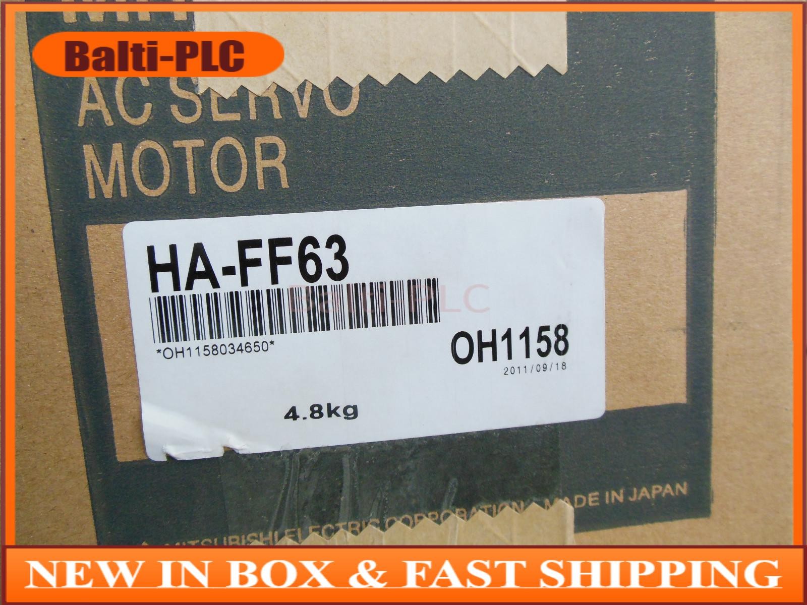 1PC Mitsubishi HA-FF63 Servo Motor HA-FF63 New Expedited Shipping