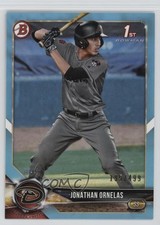 2018 Bowman Draft Sky Blue 195/499 Jonathan Ornelas #BD-29 07rd