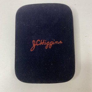Vintage J C Higgins Pocket Hand Warmer Platinum Catalyst Warmer Velvet Case