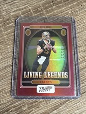 2024 Panini Prestige - Living Legends Drew Brees #LL-DBS Xtra Points Red /399