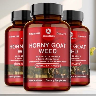 Horny Goat Weed   Maca,Tribulus, Testosteron-Booster, Ausdauer, Männergesundheit
