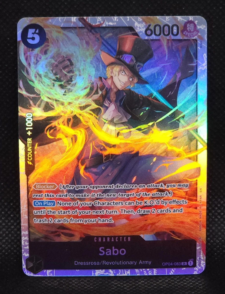 Sabo OP04-083 Kingdoms of Intrigue for sale | eBay