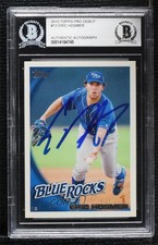 BAS 2010 Topps Pro Debut Eric Hosmer #13 BGS Authentic Auto ow6