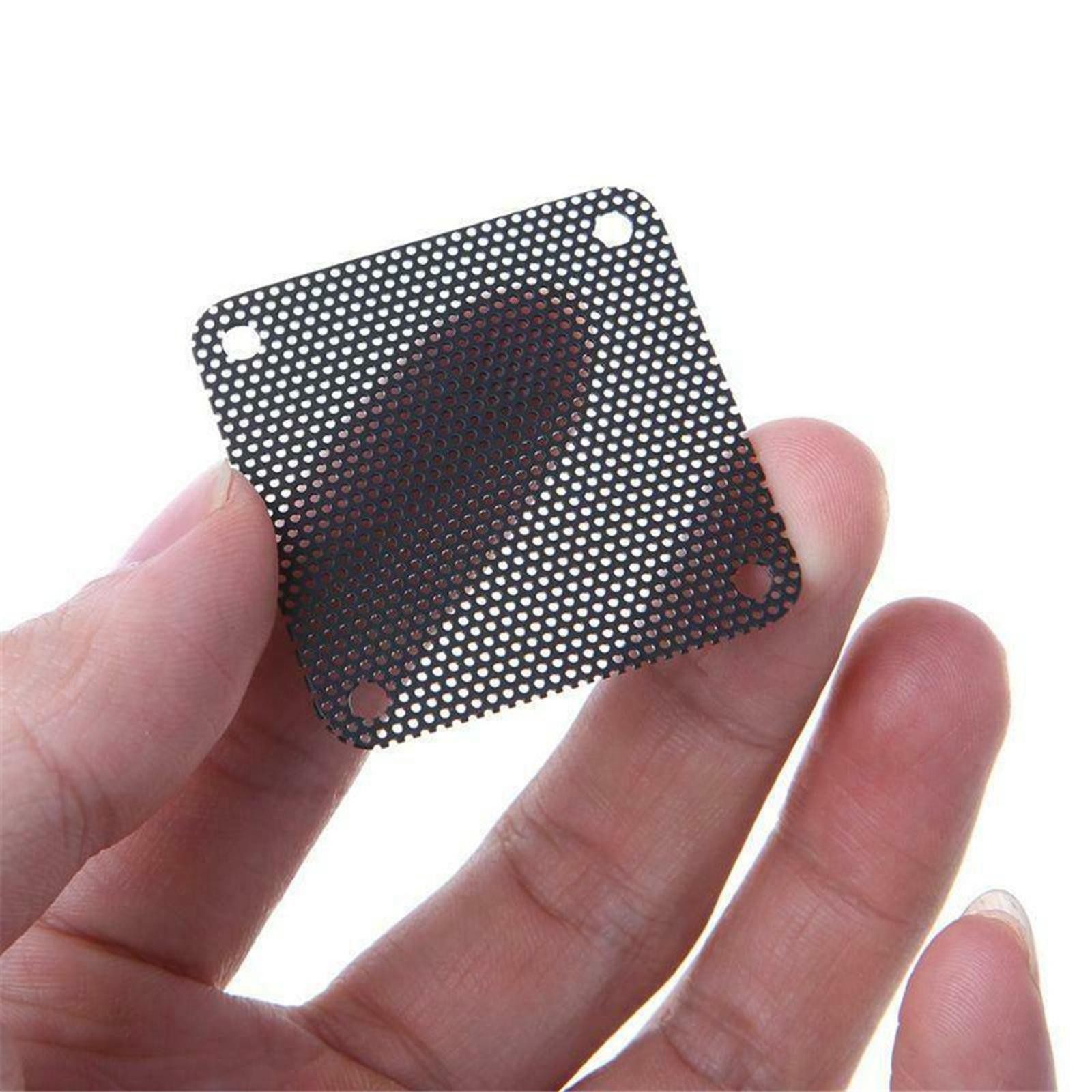 20Pcs 40x40mm Cuttable PVC PC Fan Dust Filter Dustproof Computer Mesh Cover