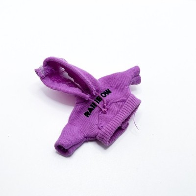 Emi Vanda MGA Rainbow High Doll Hoodie Top Sweater Violet Purple
