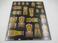 Steve Jackson Games Ogre Michael Johnston Sponsored Counter Sheet J1 Unpunched