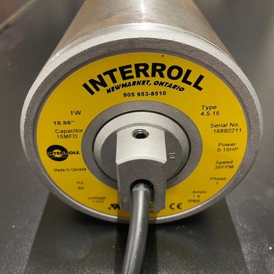 **NEW**  18.86'' Interroll Checkstand motor for Killion appilcation