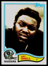1982 Topps #198 Art Shell - POOR